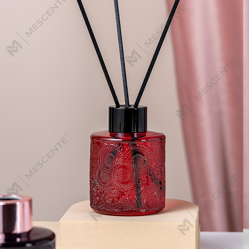 Botella difusora de láminas de marca privada de M&Scent con caja de regalo, difusor de láminas de lujo