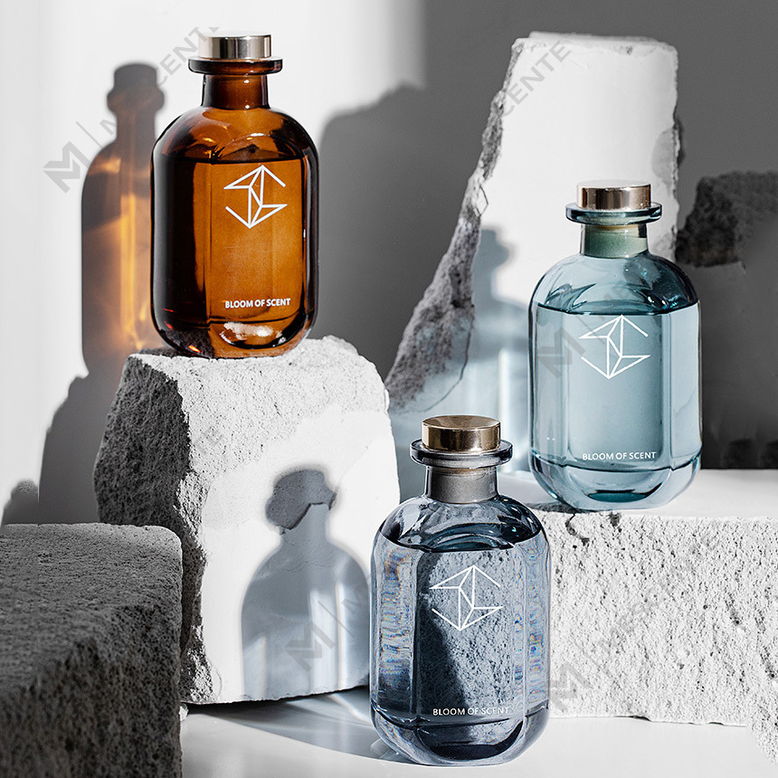 Juego de regalo de difusor de láminas de cristal navideño de 500 ml de M&Scent, difusor de láminas para el hogar