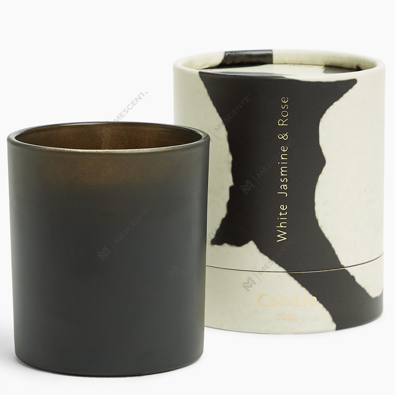 Vela de cera de soja perfumada de marca privada con logotipo personalizado de M&Scent A29263-Valores