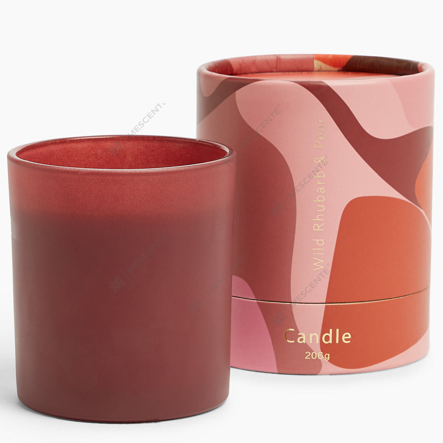 Vela de cera de soja perfumada de marca privada con logotipo personalizado de M&Scent A29263-Valores