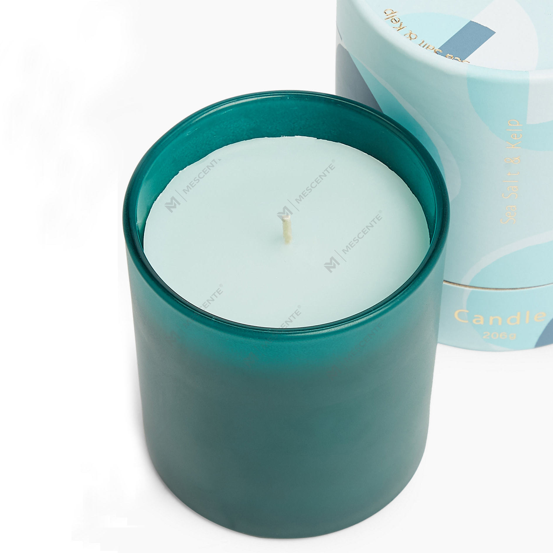 Vela de cera de soja perfumada de marca privada con logotipo personalizado de M&Scent A29263-Valores