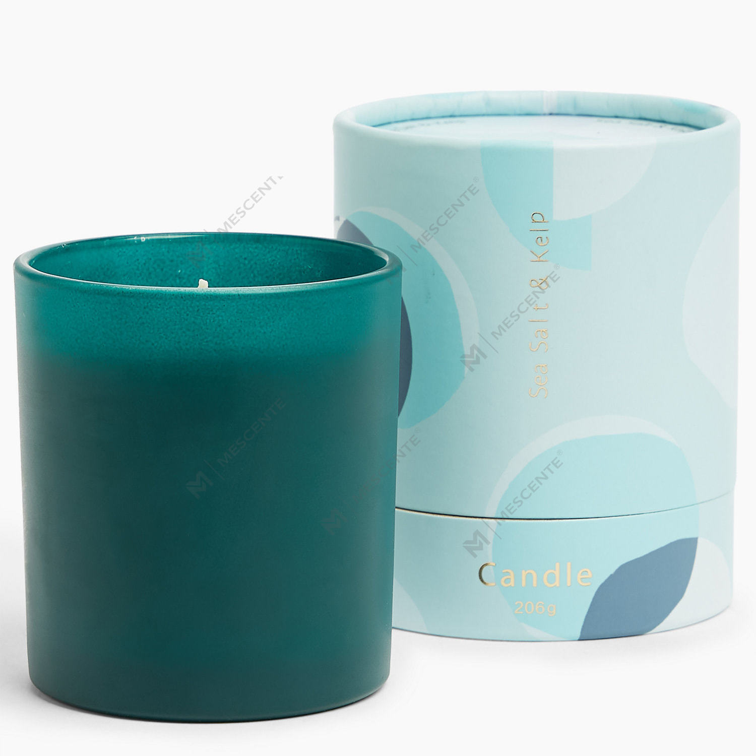 Vela de cera de soja perfumada de marca privada con logotipo personalizado de M&Scent A29263-Valores