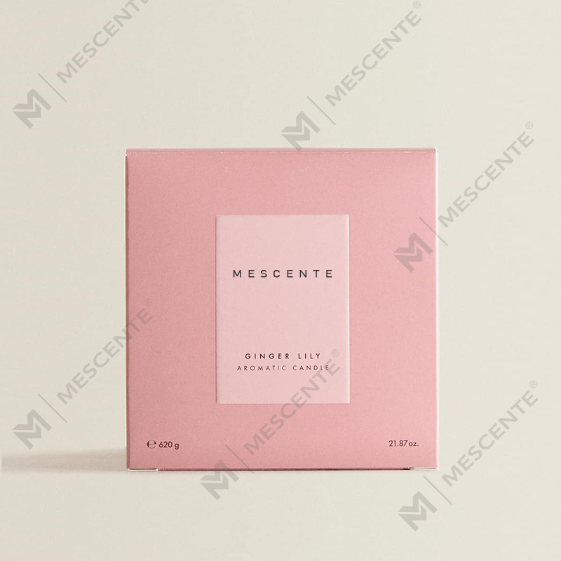 Velas de soja de lujo de 3 mechas personalizadas de M&Scent con tapa de madera A29273-1