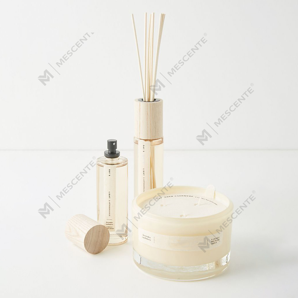 Venta al por mayor de frascos de velas de soja perfumadas de marca privada de lujo de M&Scent A29272