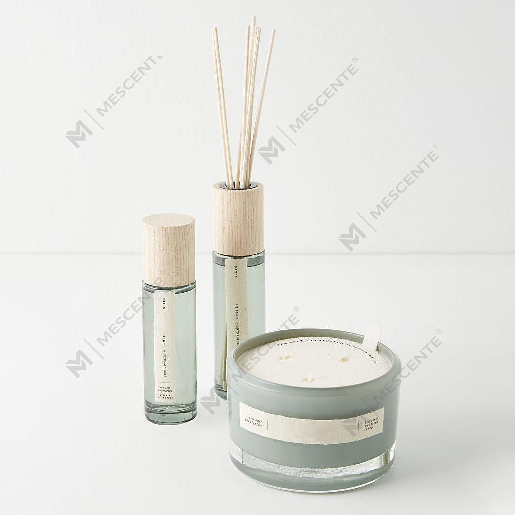 Venta al por mayor de frascos de velas de soja perfumadas de marca privada de lujo de M&Scent A29272