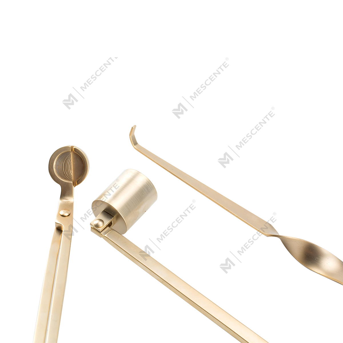 Juego de rapé de mecha con velas doradas Mescente con caja de regalo A991330-1