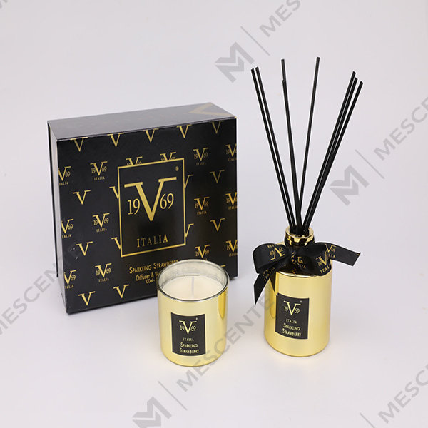 Juego de regalo difusor de láminas de fragancia para el hogar M&Scent con vela perfumada A29260-2