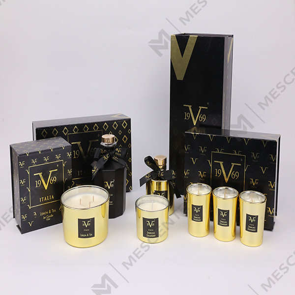 Juego de regalo difusor de láminas de fragancia para el hogar M&Scent con vela perfumada A29260-2