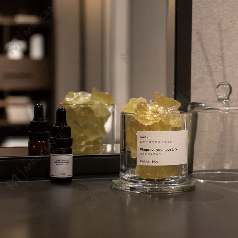 Inicio Estatua decorativa Fragancia cerámica en forma de cristal Aceite esencial Difusor de aroma A29199-Valores