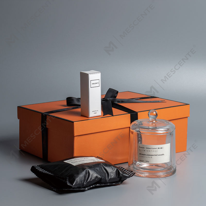 Inicio Estatua decorativa Fragancia cerámica en forma de cristal Aceite esencial Difusor de aroma A29199-Valores