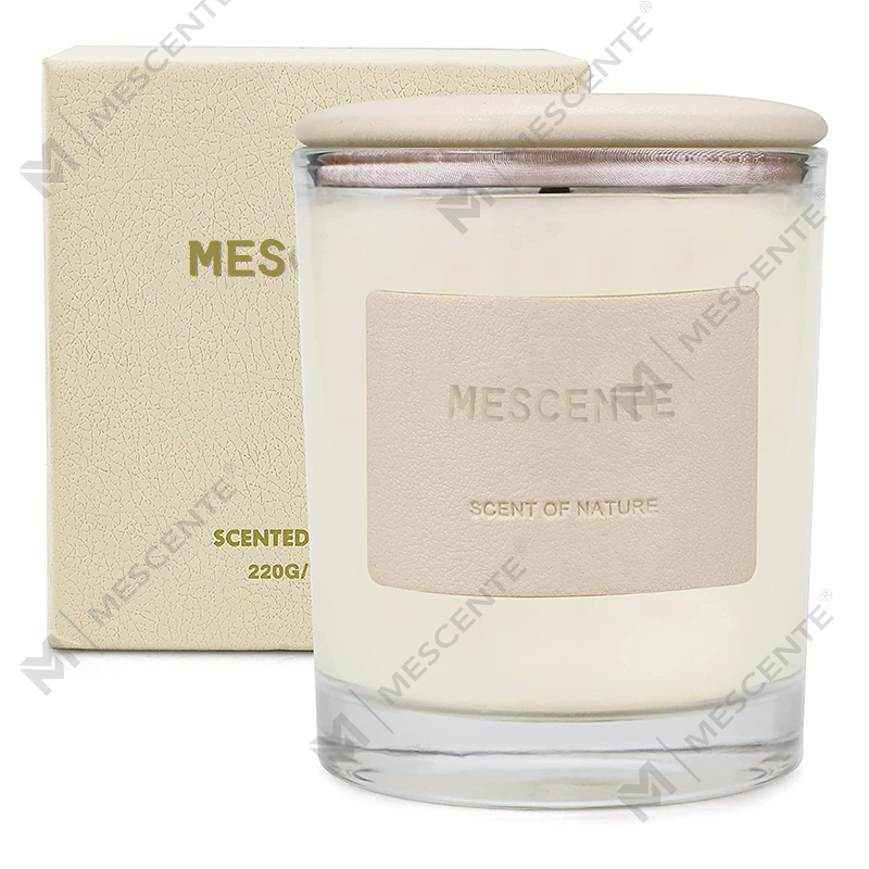 Venta al por mayor de hermosas velas de vidrio reciclado de M&Scent en China, Relax Candle