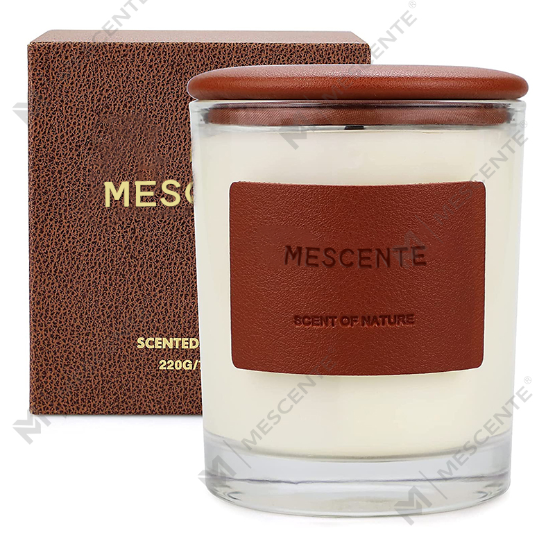 Venta al por mayor de hermosas velas de vidrio reciclado de M&Scent en China, Relax Candle