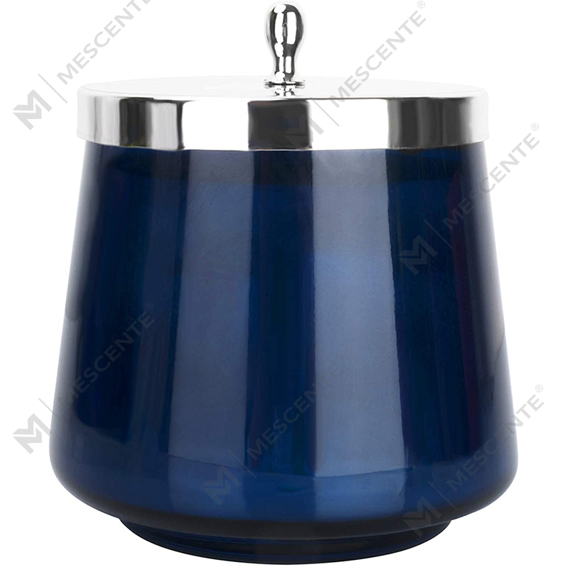 Vela de soja perfumada con libro de aromaterapia 100 % natural de M&Scent para el hogar, velas perfumadas con frascos grandes