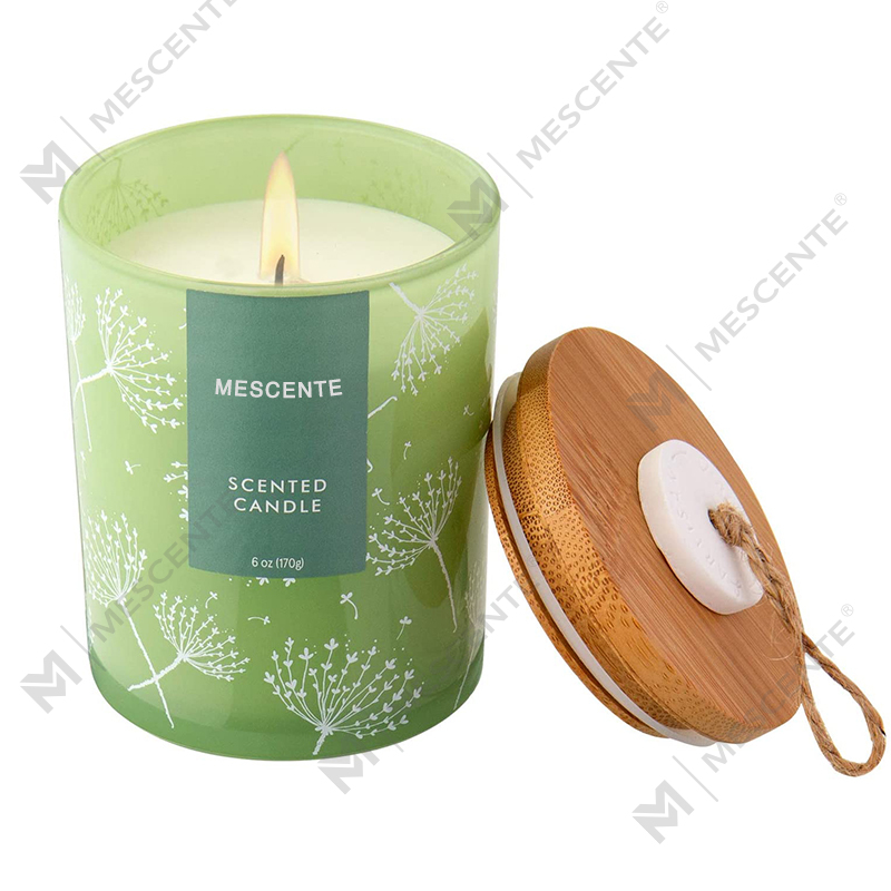 M&Scent – Velas Perfumadas de Aromaterapia con Flores Secas, forma personalizada, impresión de logotipo disponible, ideales como muestra o favor