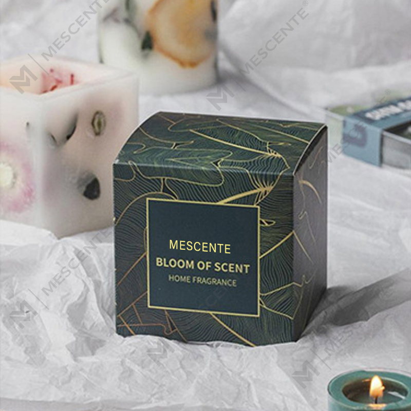 Juego de regalo de velas de té de cera de soja natural de lujo al por mayor de M&Scent