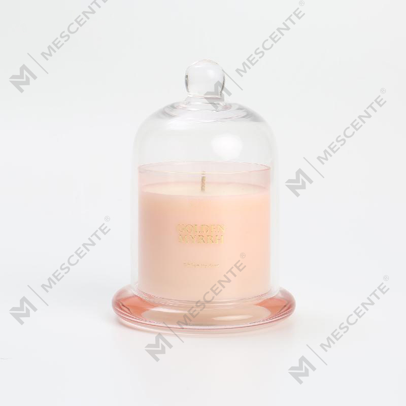 Cajas de lujo con logotipo personalizado de M&Scent, mini velas de cera 100 % naturales para el hogar