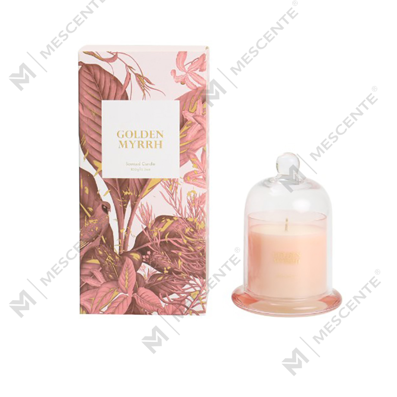 Cajas de lujo con logotipo personalizado de M&Scent, mini velas de cera 100 % naturales para el hogar