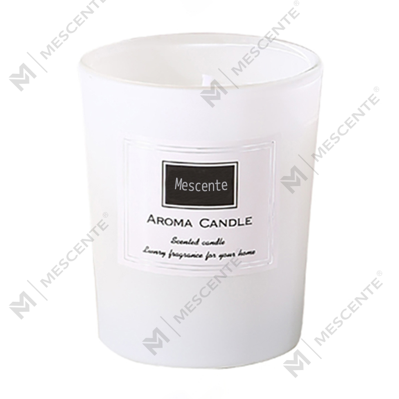 Velas de cera de soja con aroma a peonía impresas a medida de M&Scent, vela con aroma digital