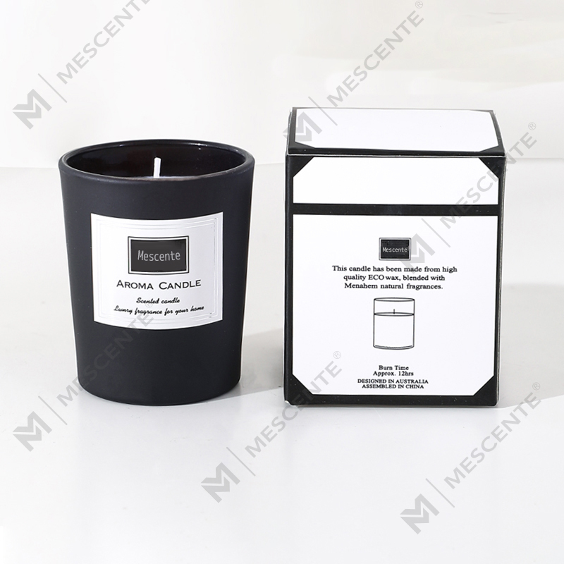 Velas de cera de soja con aroma a peonía impresas a medida de M&Scent, vela con aroma digital