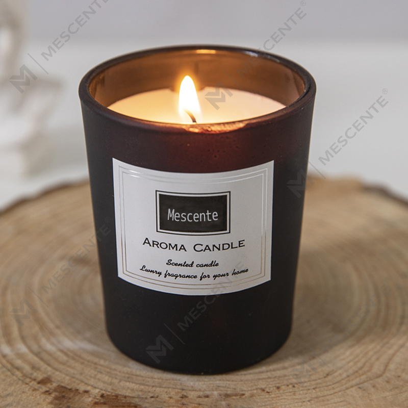 Velas de cera de soja con aroma a peonía impresas a medida de M&Scent, vela con aroma digital