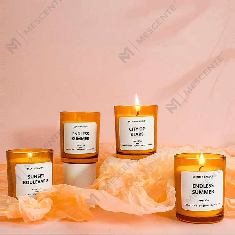 Velas populares de M&Scent perfumadas, decoración del hogar de lujo, velas muy adornadas