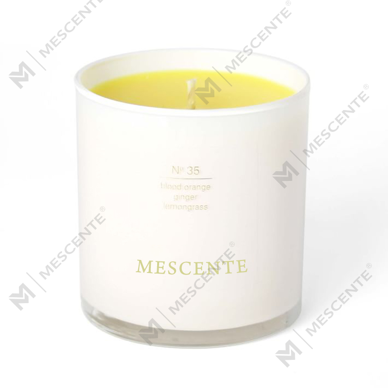 M&Scente Adhesivo femenino elegante de lujo de marca privada personalizado Velas grandes perfumadas