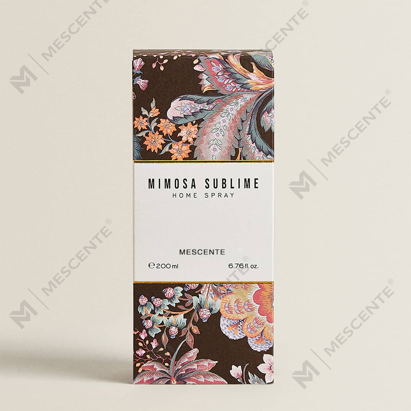 Spray ecológico para sala de embalaje de marca privada de lujo M&Scent de 100 ml con caja