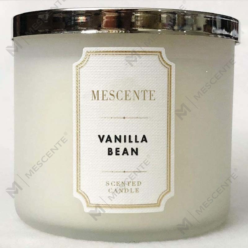 Velas de cera de soja con aroma a jazmín natural de 3 mechas hechas a mano por M&Scent, regalo, velas de cristal de aromaterapia de marca privada