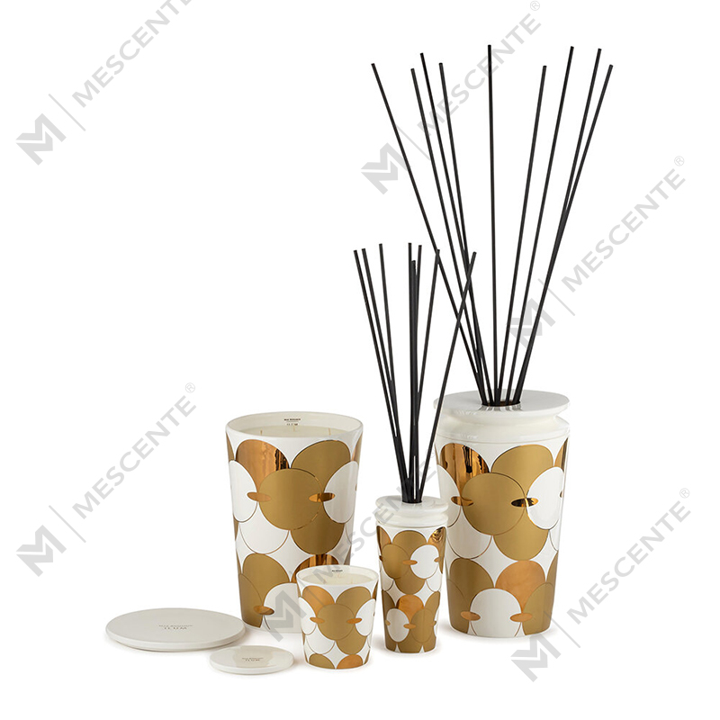 Juego de regalo de velas de cera de soja perfumadas de marca privada de lujo personalizadas de M&scent al por mayor