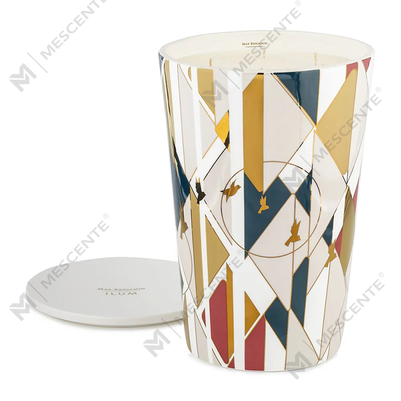 Juego de regalo de velas de cera de soja perfumadas de marca privada de lujo personalizadas de M&scent al por mayor