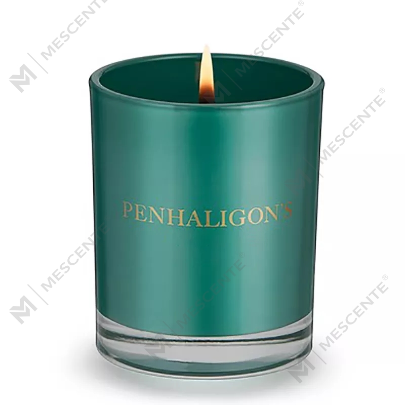 Venta al por mayor de velas aromáticas de cera de soja con aroma a cristal curativo espiritual de marca privada de lujo