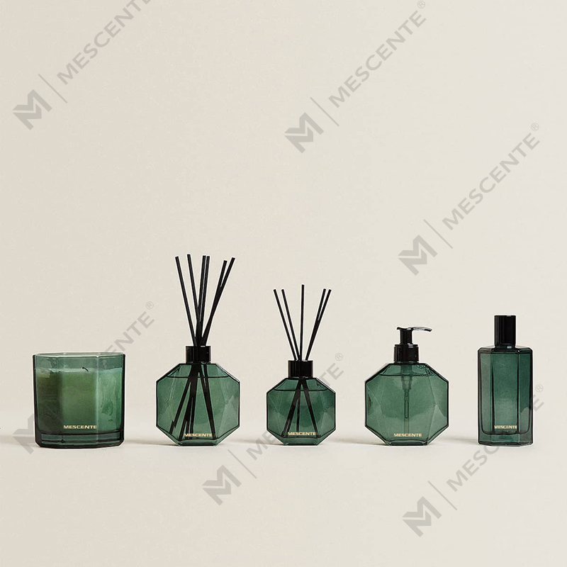 Velas perfumadas de cera de soja natural en tarro de vidrio de marca privada de fábrica personalizada de M&Scent