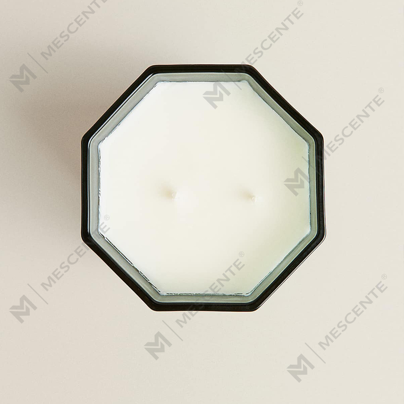 Velas perfumadas de cera de soja natural en tarro de vidrio de marca privada de fábrica personalizada de M&Scent