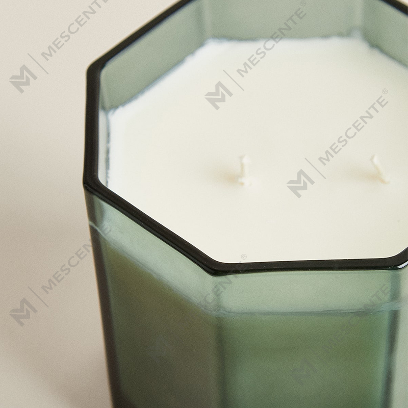 Velas perfumadas de cera de soja natural en tarro de vidrio de marca privada de fábrica personalizada de M&Scent
