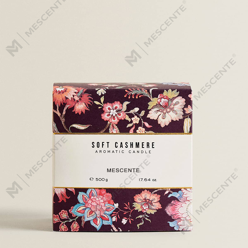 Velas perfumadas navideñas de lujo de M&Scent Velas de cera de soja con aromaterapia y aroma en caja de regalo con frasco de vidrio negro