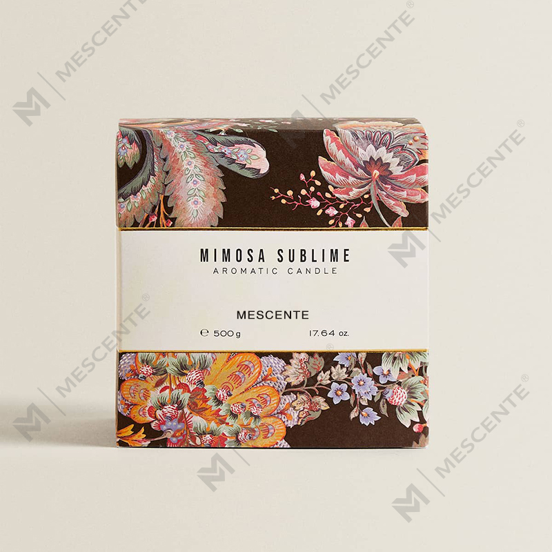 Venta caliente de velas aromáticas de cera de soja espiritual de marca privada de lujo personalizadas con caja de regalo