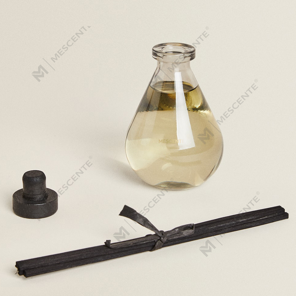 Botella de lujo de pavo Frascos Vidrio Mini Navidad Hogar Fragancia Aroma Difusor Jarrón de caña