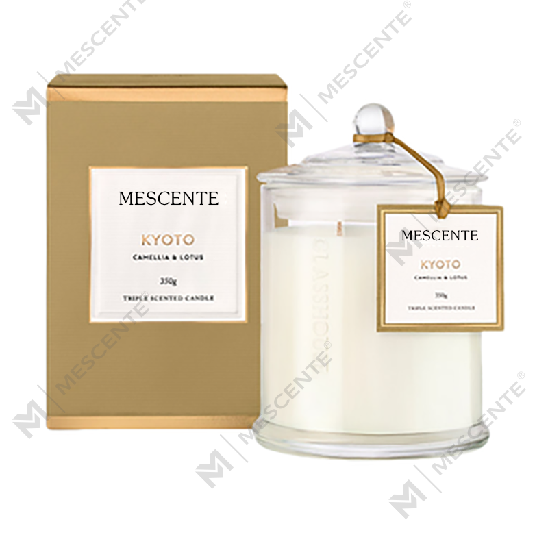 Velas de soja perfumadas con tapa y frasco abovedado navideño de marca privada personalizadas de lujo al por mayor de M&Scent
